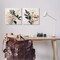 Stupell Industries Black & Beige Botanicals 2pc Canvas Wall Art Set Design by Lazar Studio